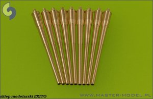 MASTER SM-700-037 - 1:700 Barrels for American cannons 16in/50 40,6cm Mark 7 with blast bags Iowa
