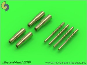 MASTER AM-48-084 - 1:48 Hawker Hurricane Mk IIC cannon barrels Hispano Mk and 20 mm with flat spring