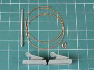 EUREKA XXL ER-3545 - 1:35 Towing cables set and gun barrel for Valentine III & V