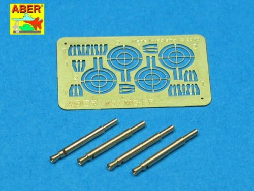 Go to product ABER A32008 - 1:32 Set of 4 barrels for German Oerlikon 20mm MG FF