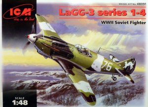 ICM 48091 - 1:48 LaGG-3 series1-4, WWII Soviet Fighter