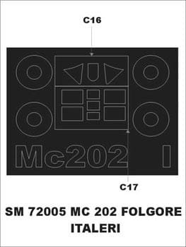 Go to product MONTEX SM72005 - 1:72 Macchi C.202