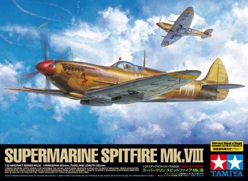 Go to product TAMIYA 60320 - 1:32 Supermarine Spitfire Mk.VIII