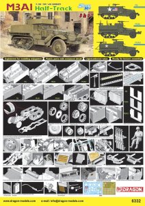 DRAGON 6332 - 1:35 M3A1 Half-Track 3in1