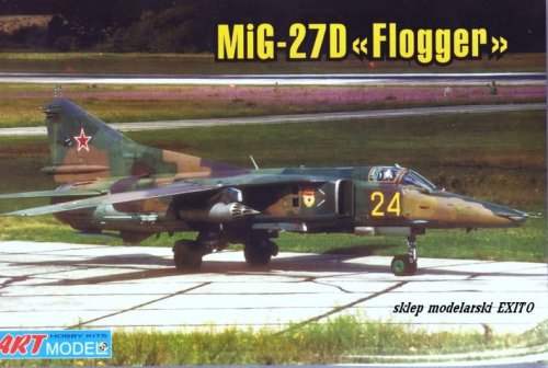 Go to product ART MODEL 7216 - 1:72 MiG-27D Flogger