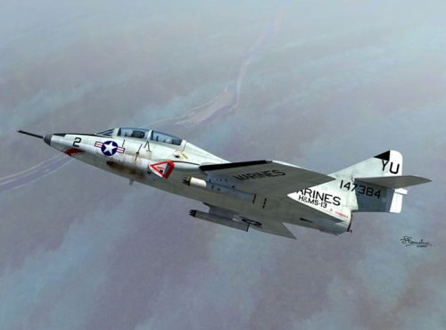 Go to product SWORD 72101 - 1:72 TF-9J Twogar Vietnam / Blue Angels