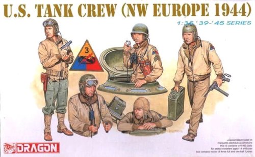 Go to product DRAGON 6054 - 1:35 US Tank Crew NW Europe 1944