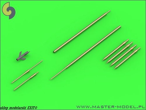 Go to product MASTER AM-72-104 - 1:72 Su-9 / Su-11 Pitot tubes and pylon heads