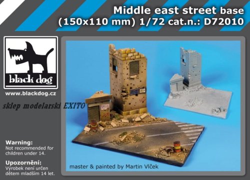 Go to product BLACK DOG D72010 - 1:72 Middle east street - base (150 x 110 mm)