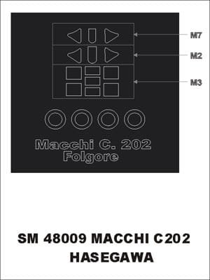 Go to product MONTEX SM48009 - 1:48 Macchi C.202
