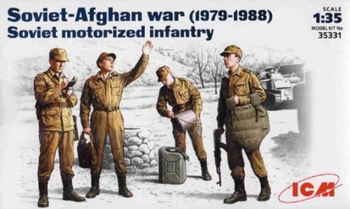 Go to product ICM 35331 - 1:35 Soviet Motorized Infantry, Soviet-Afghan War (1979-1988)
