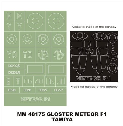 Go to product MONTEX MM48175 - 1:48 Gloster Meteor F1