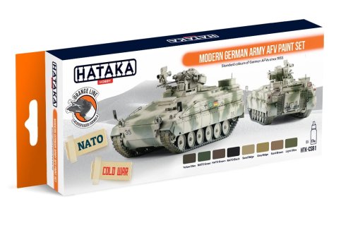 Go to product HATAKA CS81 - Modern German Army AFV paint set