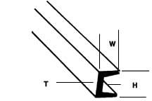 Go to product PLASTRUCT 90582 - Channel 2,4 mm x 1,7 mm x 250 mm