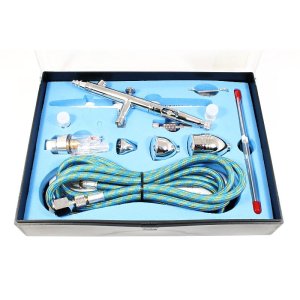 AMAZING ART - Airbrush AA186K - nozzle 0.3mm + nozzles 0.5mm and 0.8 mm