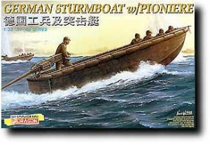 DRAGON 6108 - 1:35 German Sturmboat w/ Pioniere