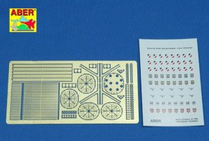 ABER 16001 - 1:16 German helmets - liners, chinstrap