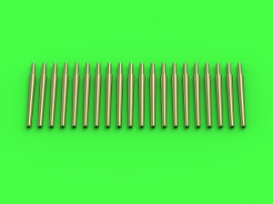 MASTER SM-700-059 - 1:700 Japanese gun barrels 14cm/50 5.5in 3rd Year Type with blast bags