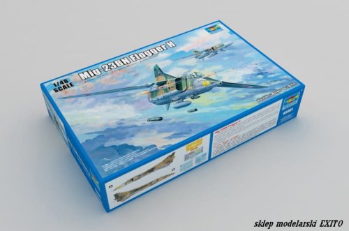Go to product TRUMPETER 05801 - 1:48 MiG-23BN Flogger H