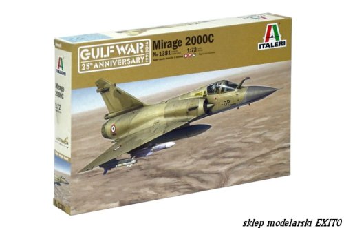 Go to product ITALERI 1381 - 1:72 Mirage 2000C - Gulf War