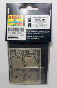 Go to product ABER 35163 - 1:35 German 75mm Antitank Gun PaK 40 vol.2 -Additional set Armour