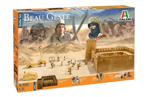 Go to product ITALERI 6183 - 1:72 Beau Geste Algerian Touareg Revolt 1877-1912 - Battle Set