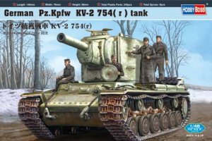 HOBBY BOSS 84819 - 1:48 German Pz.Kpfw KV-2 754( r ) tank