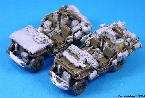 Go to product LEGEND LF1245 - 1:35 Willys MB Stowage set (for 2 Vehicles)