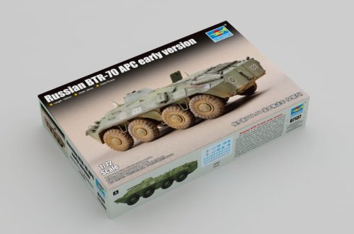 Go to product TRUMPETER 07137 - 1:72 Russian BTR-70 APC early version