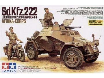 Go to product TAMIYA 35286 - 1:35 Sd.Kfz.222 North Africa