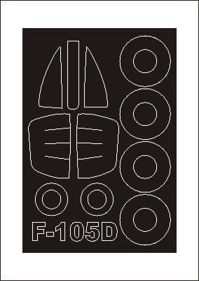 Go to product MONTEX SM72150 - 1:72 F-105 D