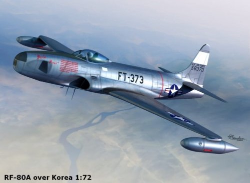 Go to product SWORD 72105 - 1:72 RF-80A over Korea
