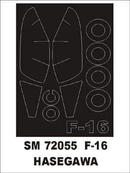 Go to product MONTEX SM72055 - 1:72 F-16