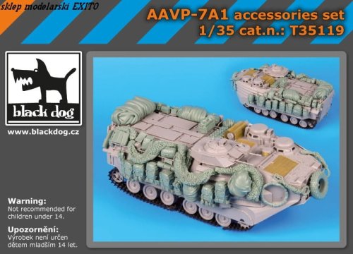 Go to product BLACK DOG T35119 - 1:35 AAVP-7A1 accessories set