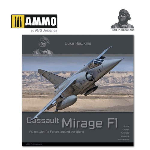 Go to product HMH PUBLICATIONS DH010 - Aircraft in Detail: Dassault Mirage F1