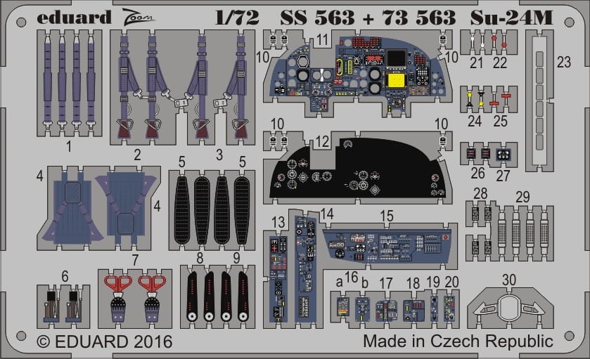 Go to product EDUARD 73563 - 1:72 Su-24M