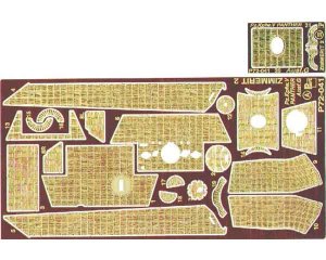 PART P72041 - 1:72 Panther Ausf.G Zimmerit 2