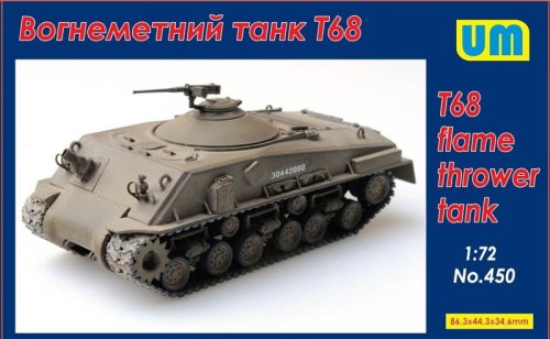 Go to product UNIMODELS 450 - 1:72 T68 Flame Thrower Tank