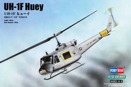 Go to product HOBBY BOSS 87230 - 1:72 UH-1F Huey
