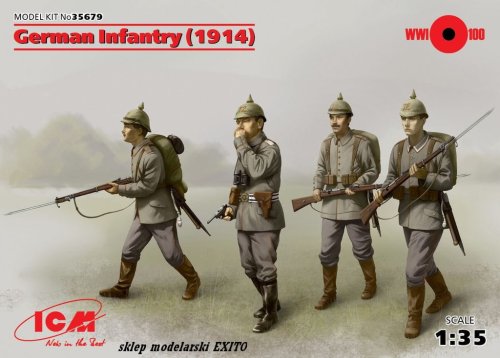 Go to product ICM 35679 - 1:35 German Infantry (1914)