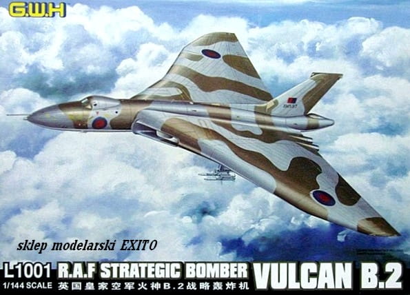 Go to product Great Wall Hobby 1001 - 1:144 RAF Strategic Bomber Vulcan B.2