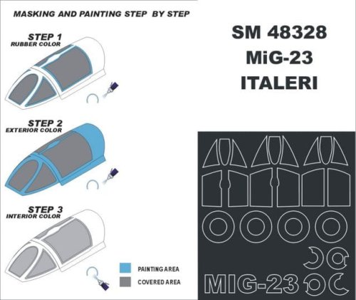Go to product MONTEX SM48328 - 1:48 MiG-23