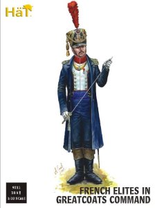 HAT 9311 - 1:32 French Infantry Elites in Greatcoats Command