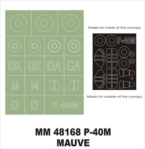 Go to product MONTEX MM48168 - 1:48 P-40M