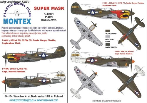 Go to product MONTEX K48071 - 1:48 P-40 N