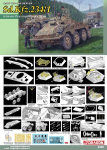 DRAGON 6298 - 1:35 Sd.Kfz.234/1 Schwerer Panzerspahwagen (2cm)