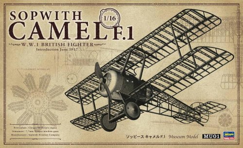 Go to product HASEGAWA MU01 - 1:16 Sopwith Camel F1