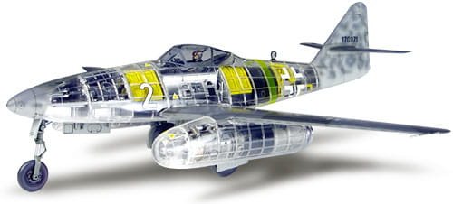 Go to product TAMIYA 61091 - 1:48 Me 262 A-1a Clear edition