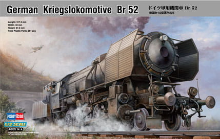 Go to product HOBBY BOSS 82901 - 1:72 German Kriegslokomotive Br 52