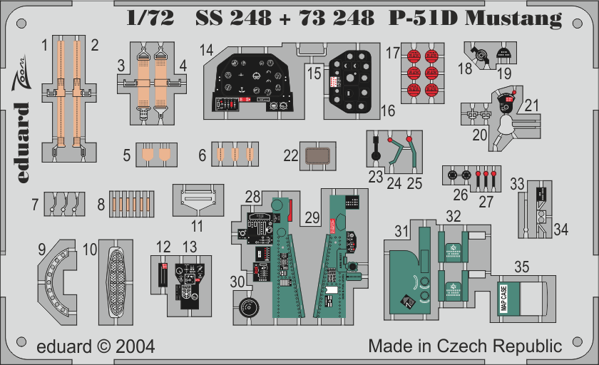 Go to product EDUARD SS248 - 1:72 P-51D